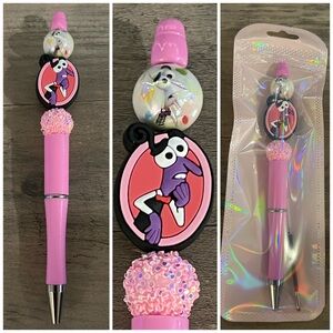 Inside Out Fear beaded focal pen